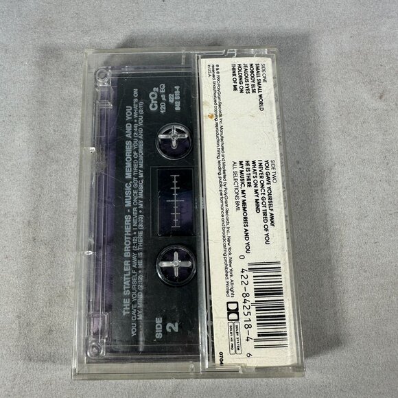 The Statler Brothers Music Memories And You Cassette Album Country 1990 PolyGram - Picture 2 of 4